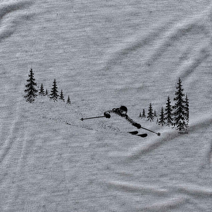 Skiflow Forest T-shirt - Sport Grey - hero