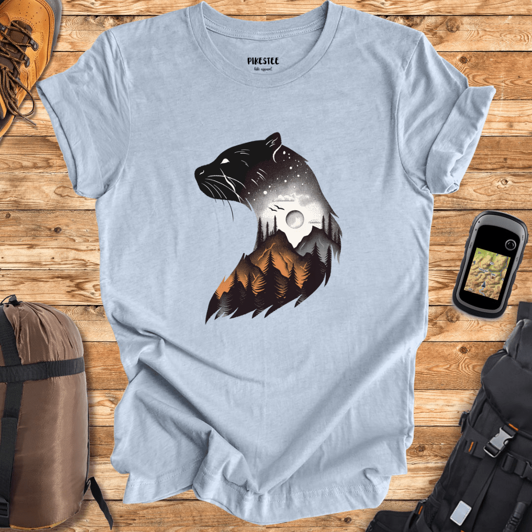 "Otter Colorfull Landscape" Graphic T-shirt