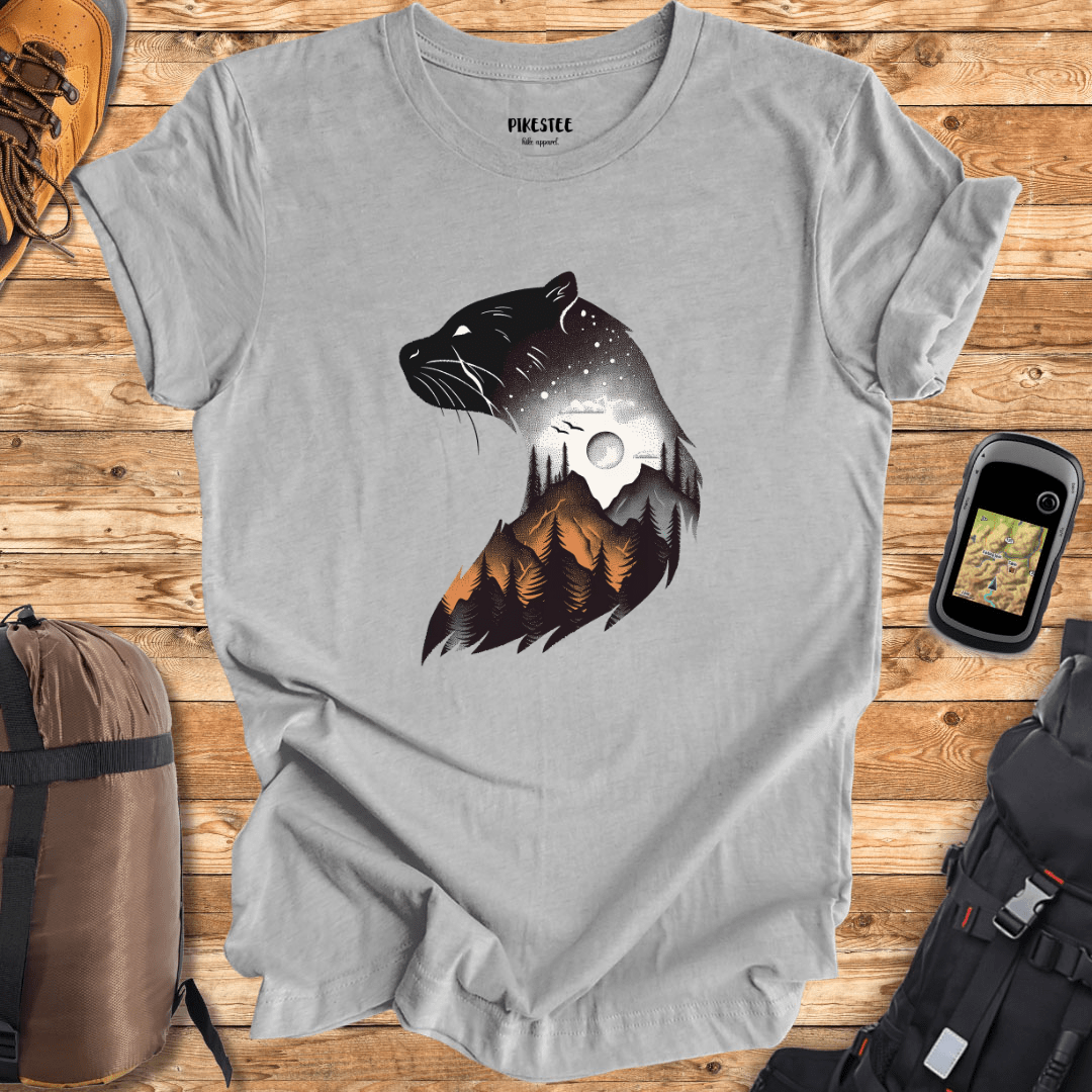 "Otter Colorfull Landscape" Graphic T-shirt