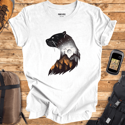 "Otter Colorfull Landscape" Graphic T-shirt