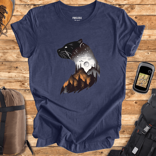 "Otter Colorfull Landscape" Graphic T-shirt