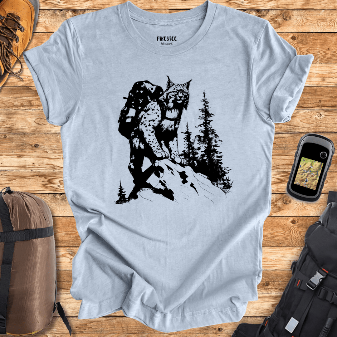 "Lynx Also Wander" graphic T-shirt