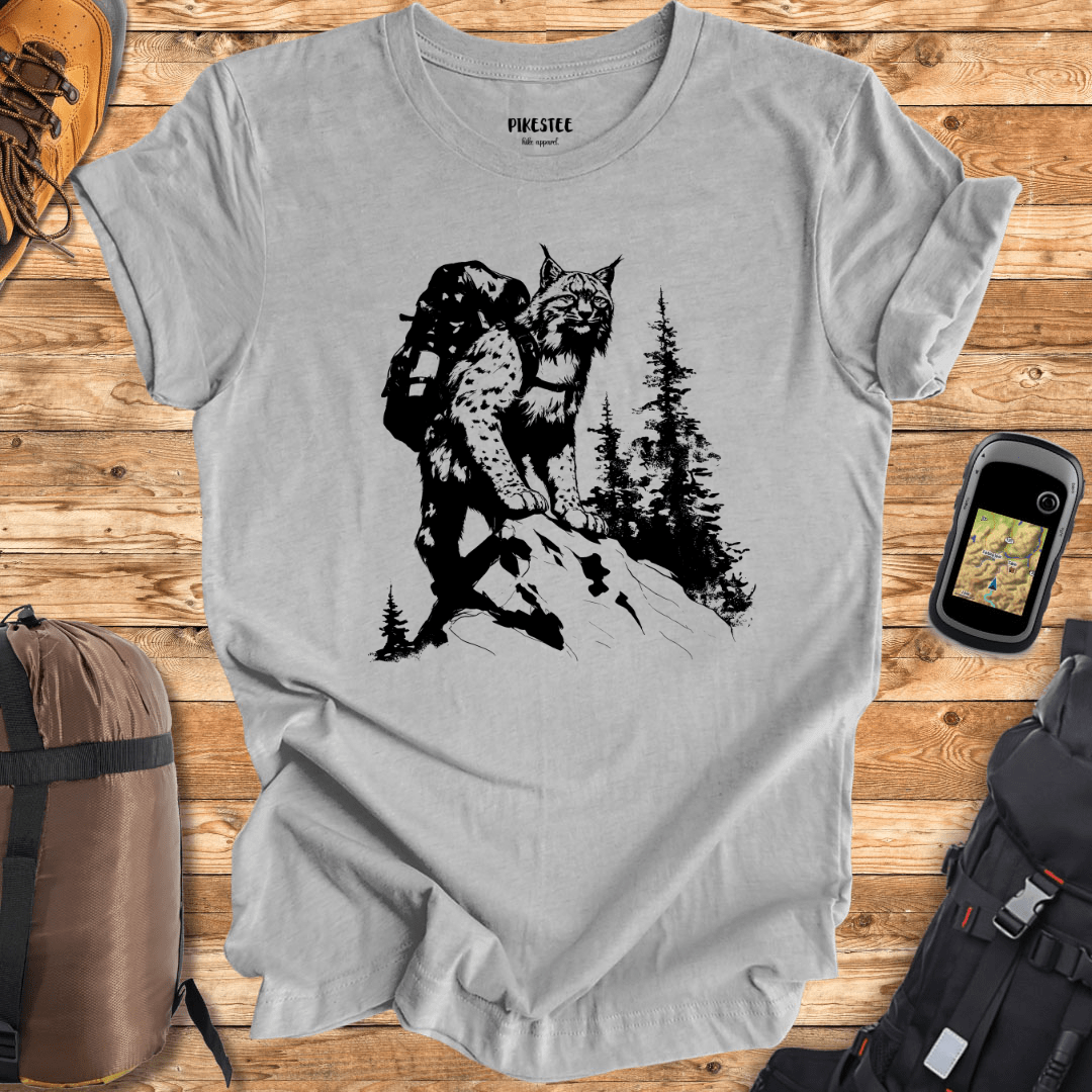 "Lynx Also Wander" graphic T-shirt