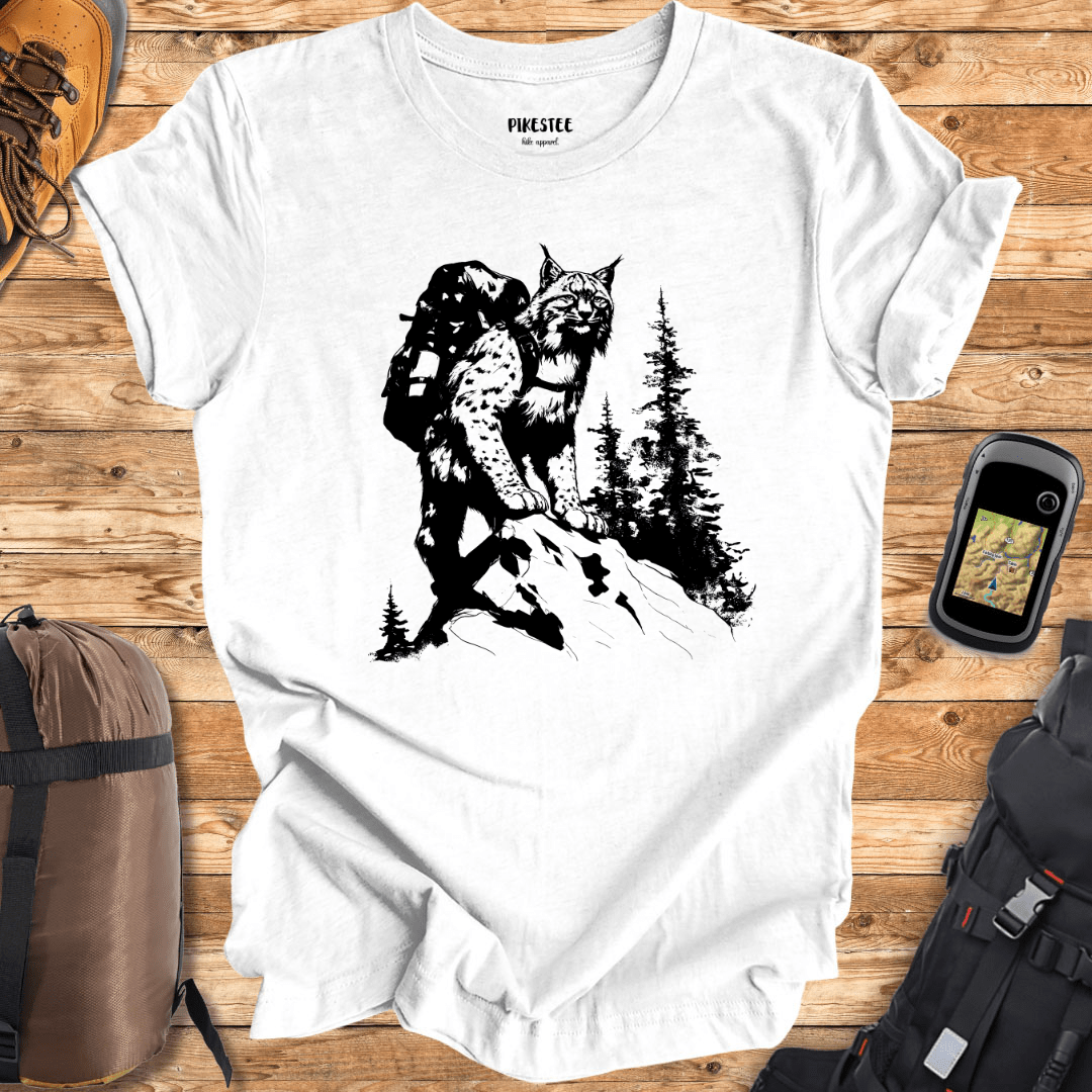 "Lynx Also Wander" graphic T-shirt