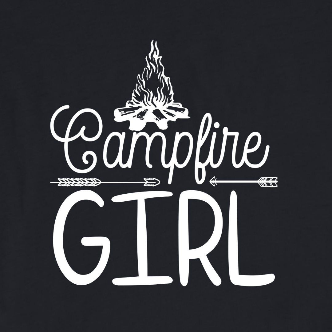 "CampFire Girl" Graphic T-shirt