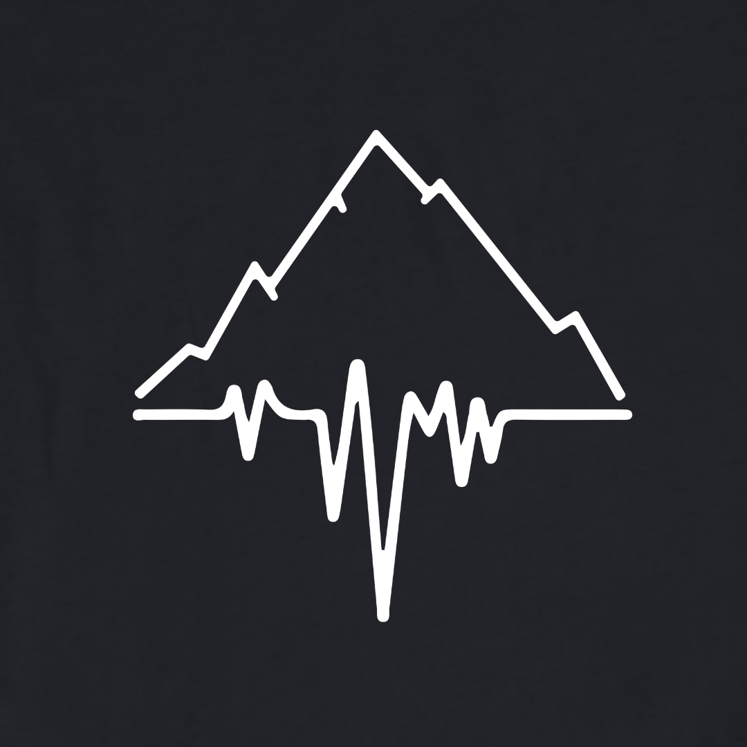 Mountain Heart Beat Graphic T-shirt