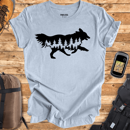 "Wild Dog" graphic T-shirt