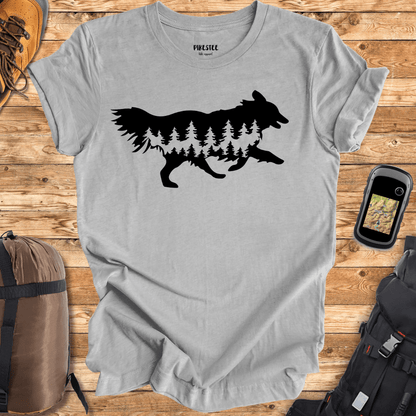 "Wild Dog" graphic T-shirt