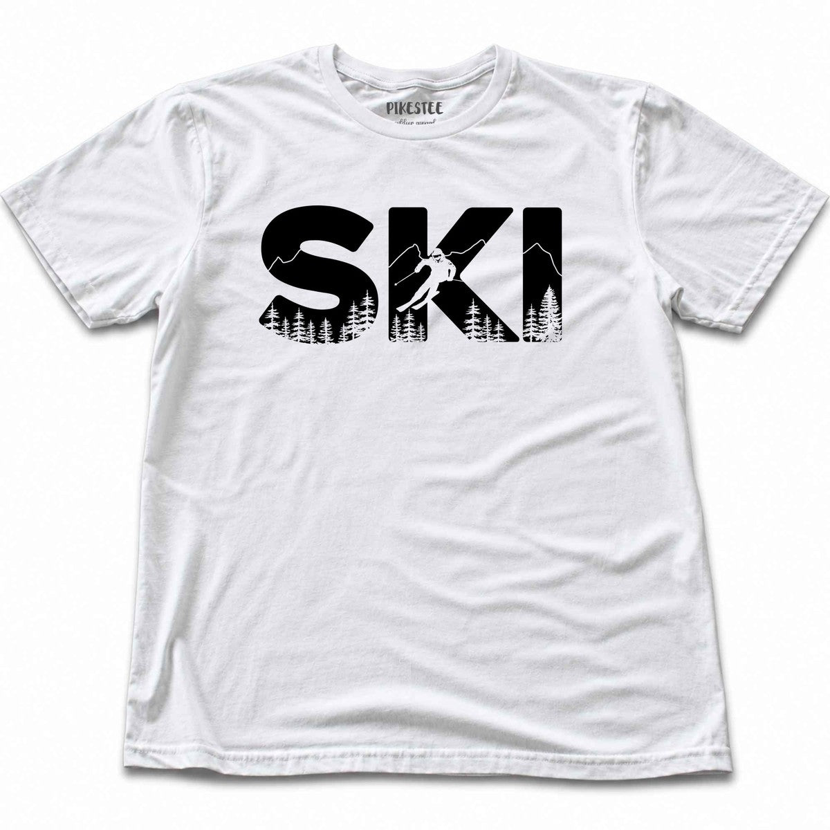 Ski Typo T-shirt - White