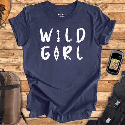 "Wild Girl" Graphic T-shirt