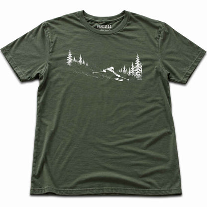 Skiflow Forest T-shirt - Military Green
