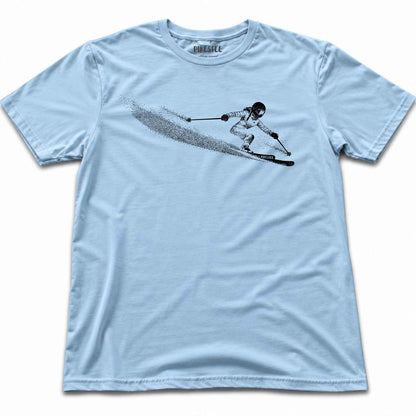 Ski Flow Woman T-shirt - Light Blue