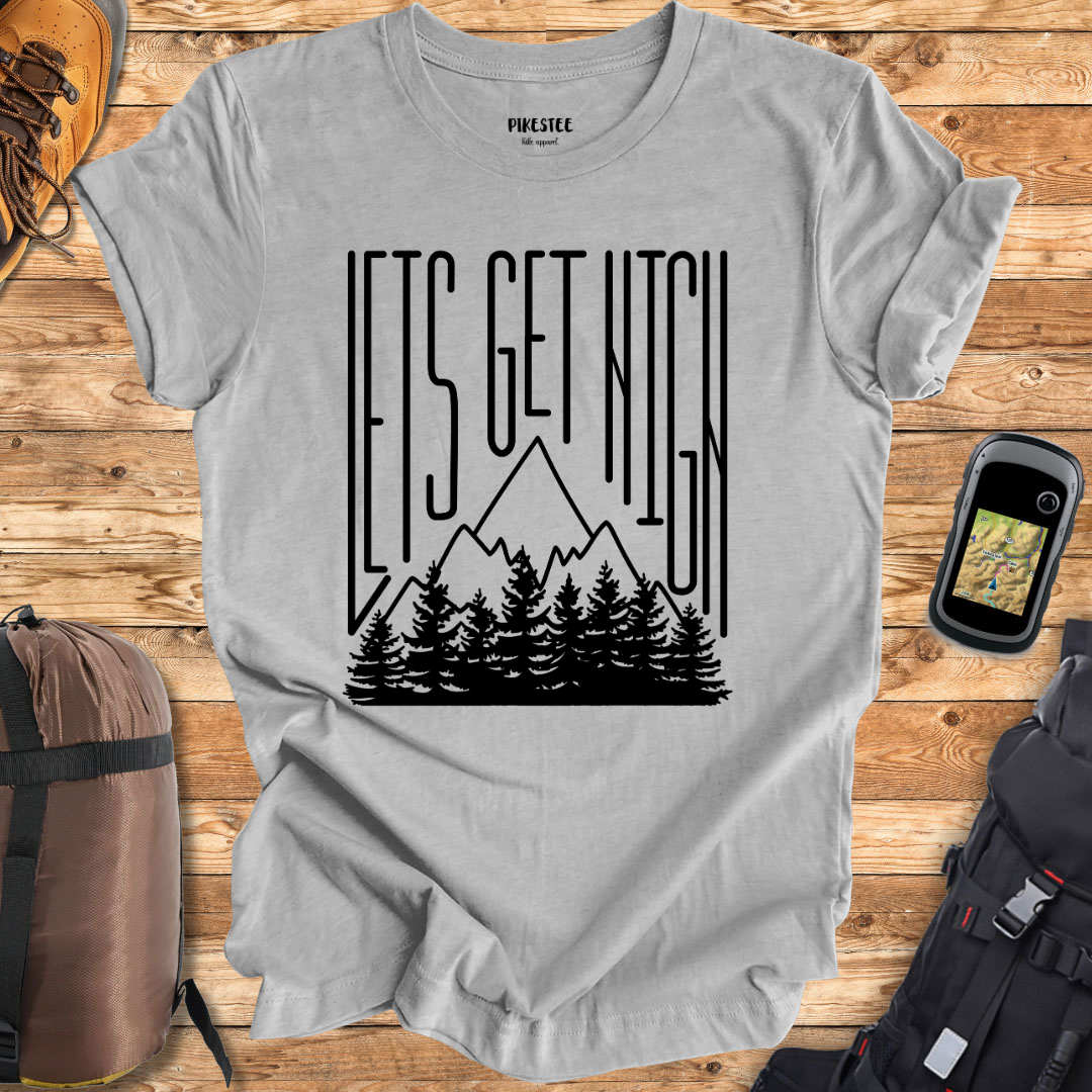 "Let's Get High" Graphic T-shirt