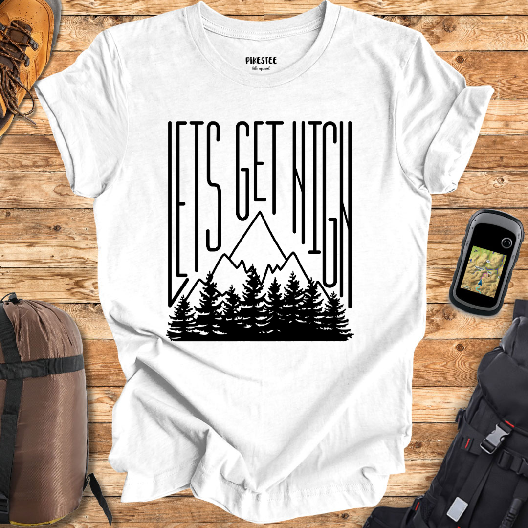 "Let's Get High" Graphic T-shirt