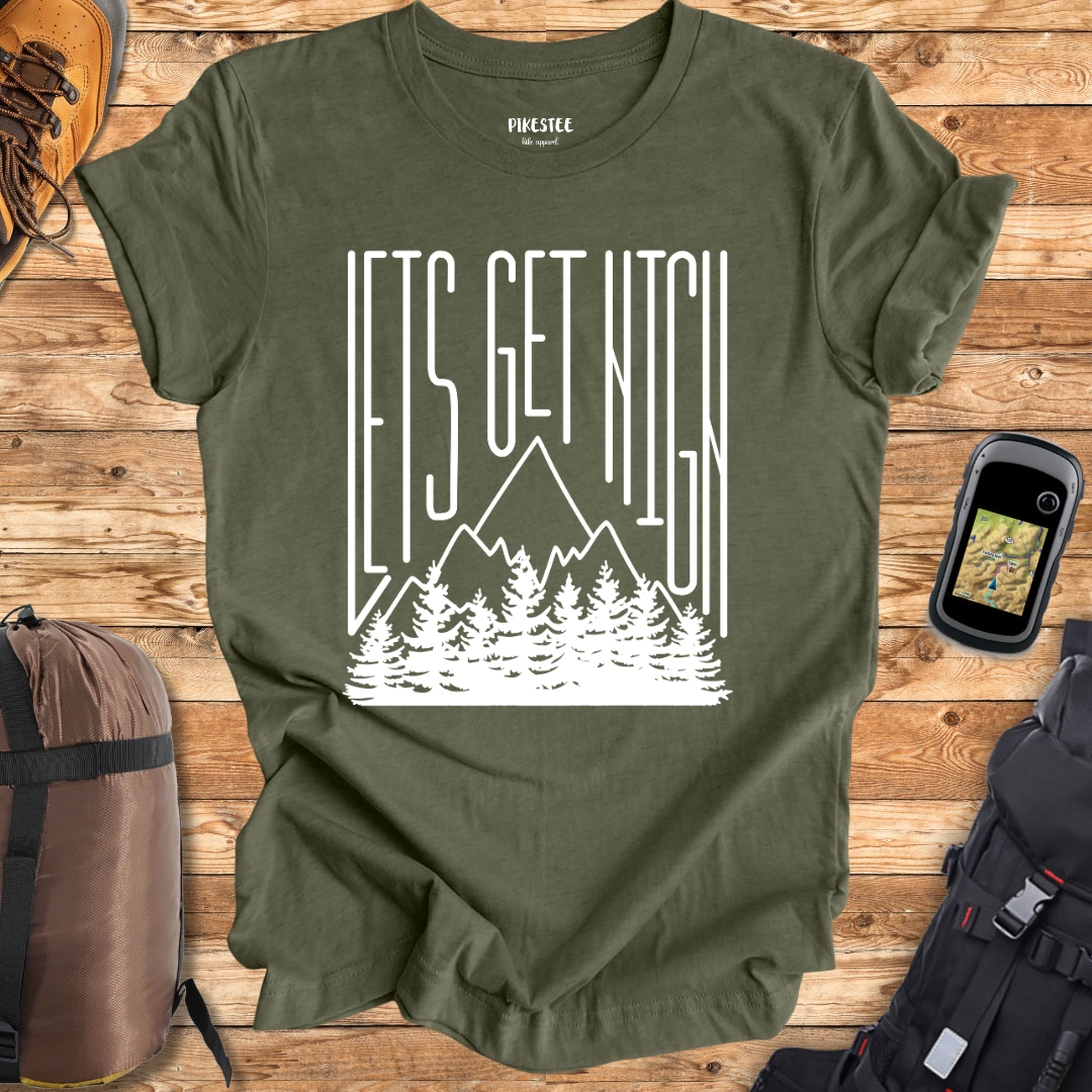 "Let's Get High" Graphic T-shirt