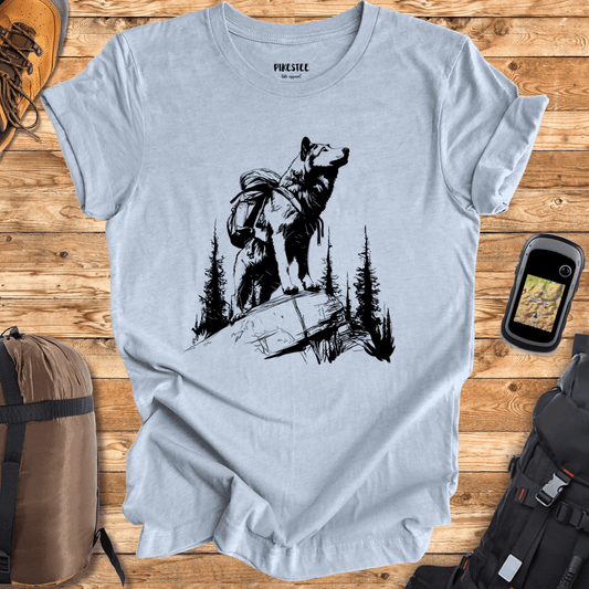 "Wolves Also Wander" graphic T-shirt