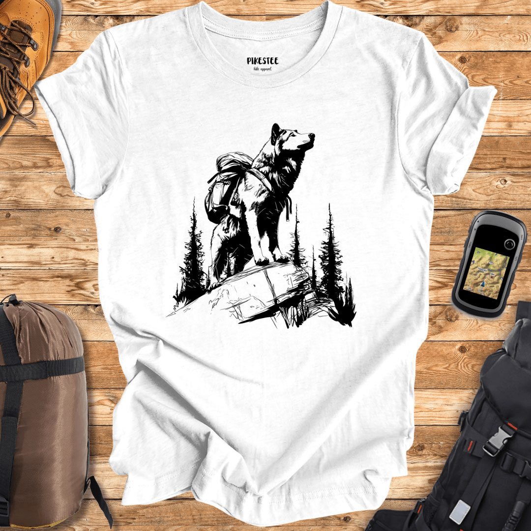 "Wolves Also Wander" graphic T-shirt