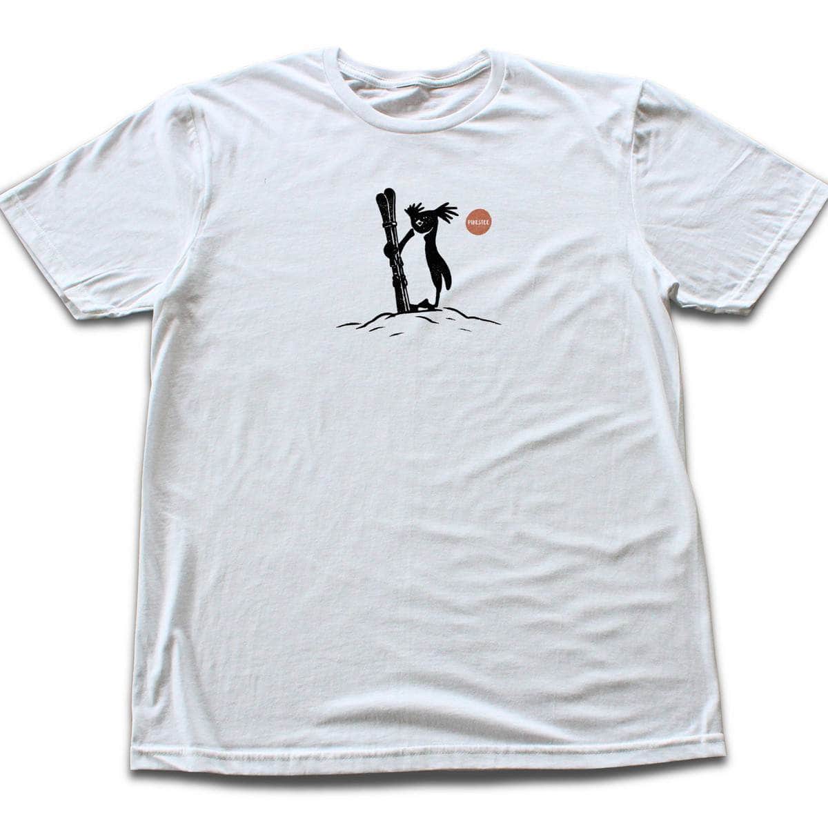 Ski Penguin Sun T-shirt - White