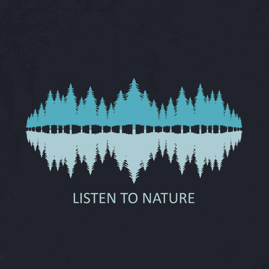 "Listen To Nature" Graphic T-shirt