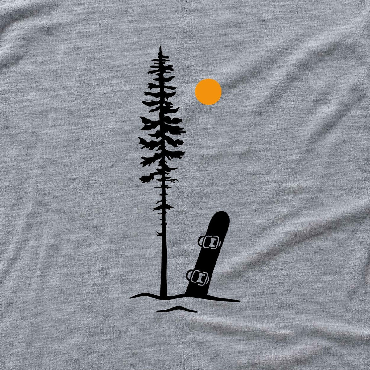 Snowboard Best Spot T-shirt - Sport Grey - hero