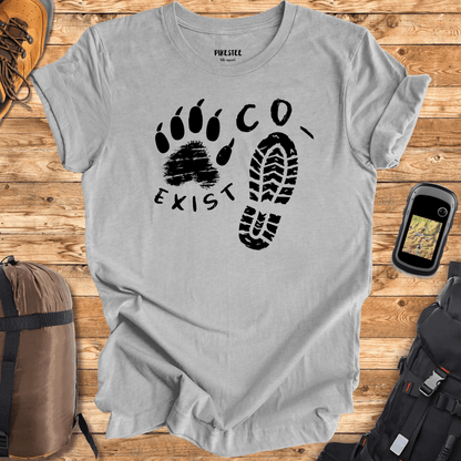 "Co-Exist FootPrints" graphic T-shirt