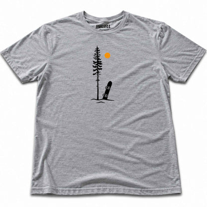 Snowboard Best Spot T-shirt - Sport Grey