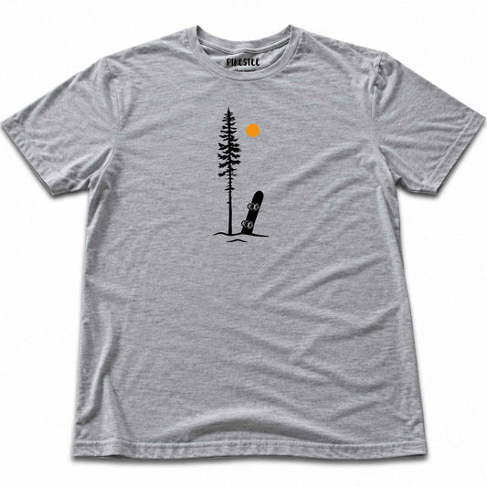 Snowboard Best Spot T-shirt - Sport Grey