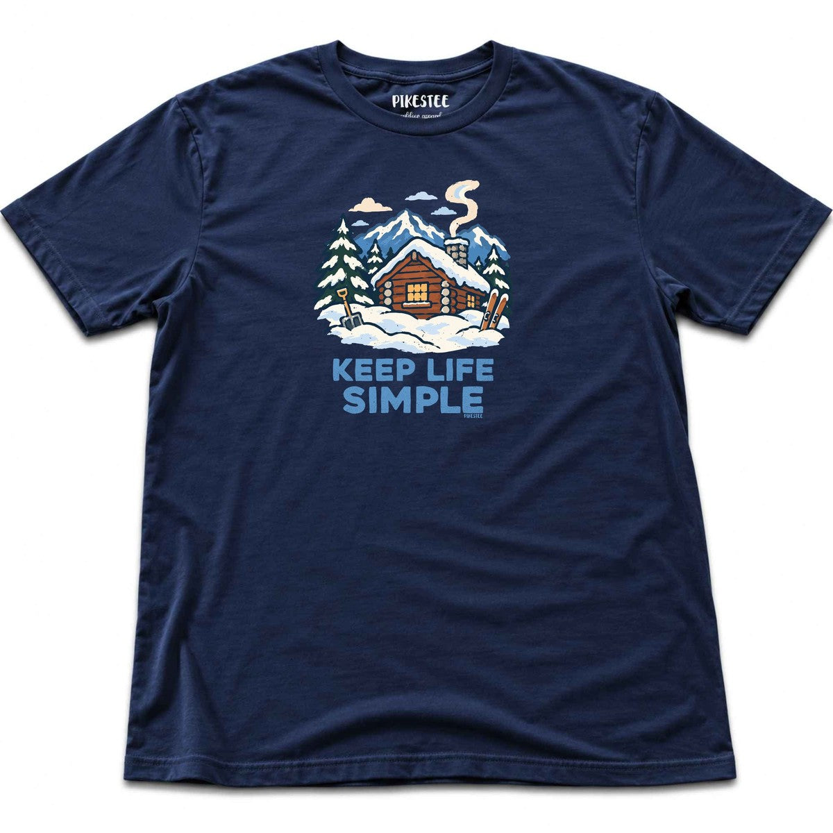 Keep Life Simple T-shirt - Navy