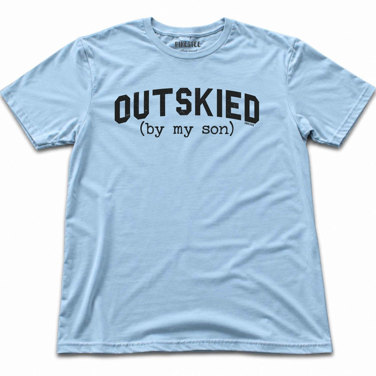Outskied By My Son T-shirt - Light Blue