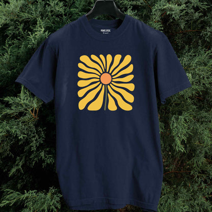 Abstract Sunflower T-shirt