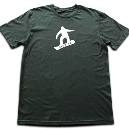Send it SnowBoard T-shirt