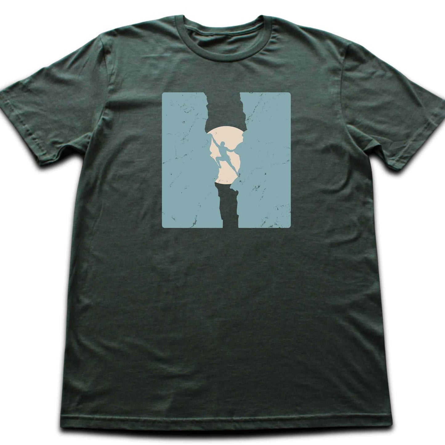 Climber Between Rocks T-shirt