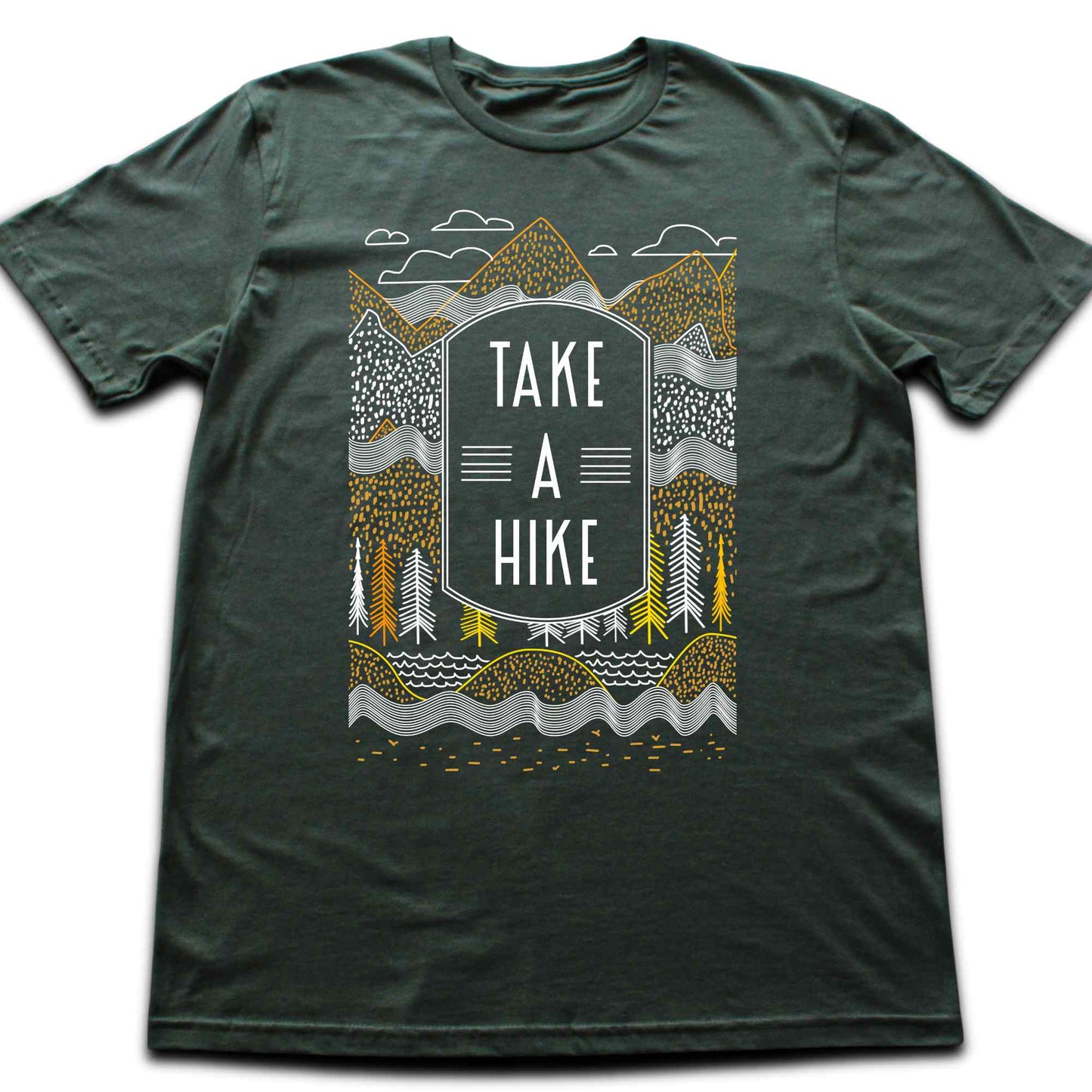 Take A Hike Drawn T-shirt