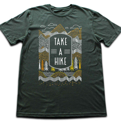 Take A Hike Drawn T-shirt