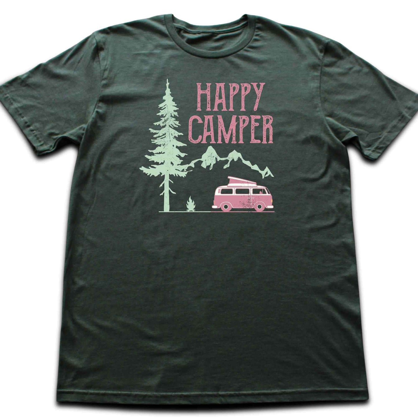 Happy Camper Landscape T-shirt