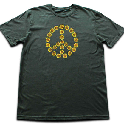 Sunflowers Peace T-shirt