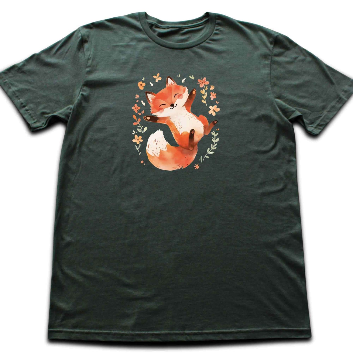 Happy Cute Fox T-shirt