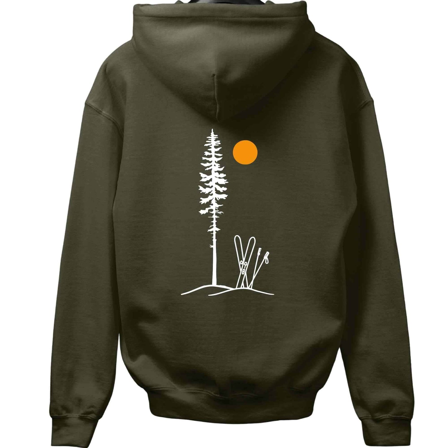Best Ski Spot Back-Print Hoodie