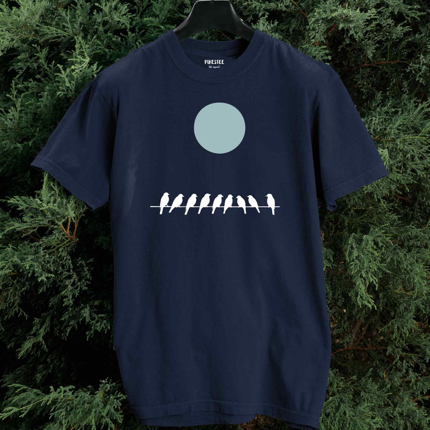 Birds On Power Line T-shirt