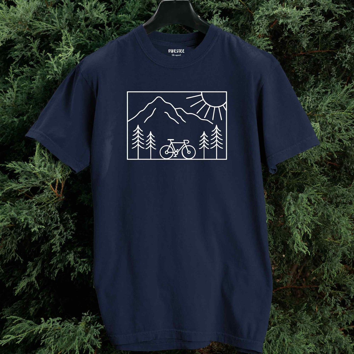 Cycling In Mountains T-shirt