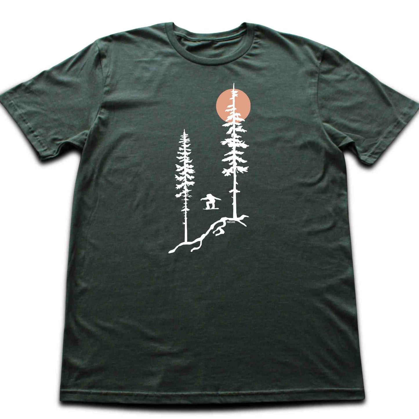 Snowboard Jump Trees T-shirt