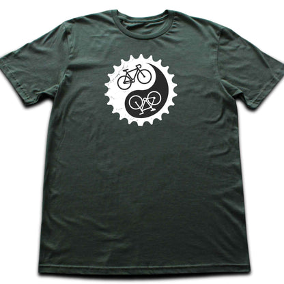 Yin And Yang Bike T-shirt