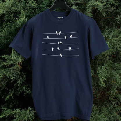 Birds Lines T-shirt