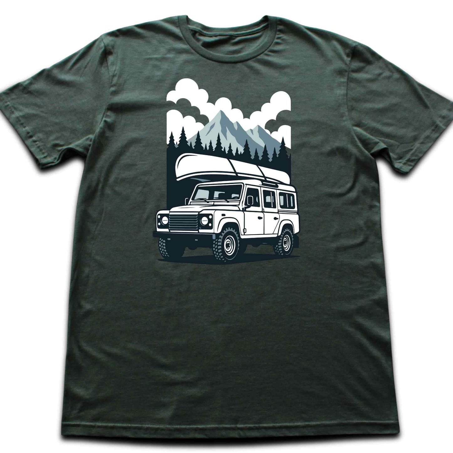 Jeep Canoe Landscape T-shirt