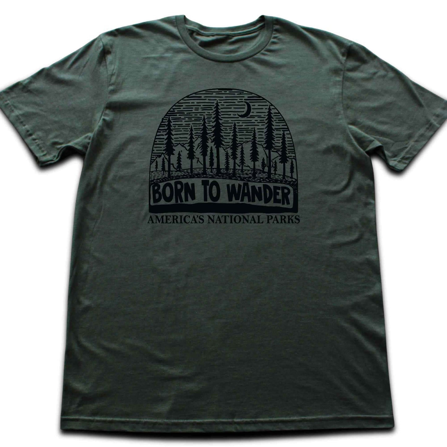 Born to Wander National Park T-shirt