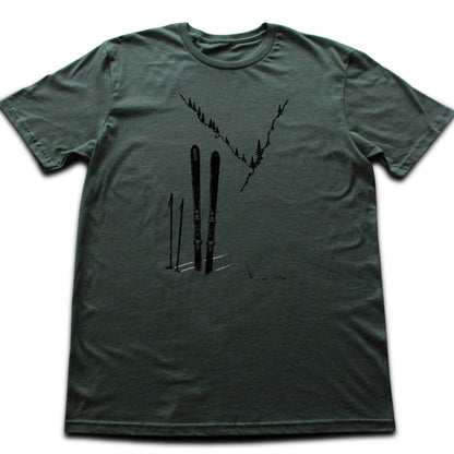 Minimalist Ski View T-shirt
