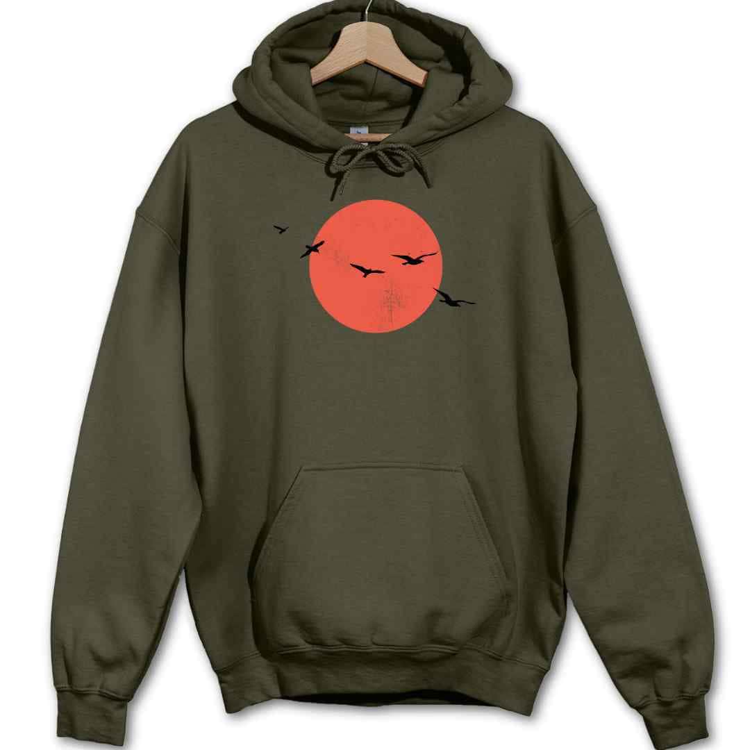 Sunset Birds Hoodie