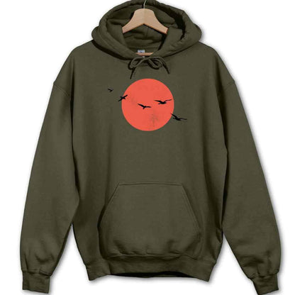 Sunset Birds Hoodie
