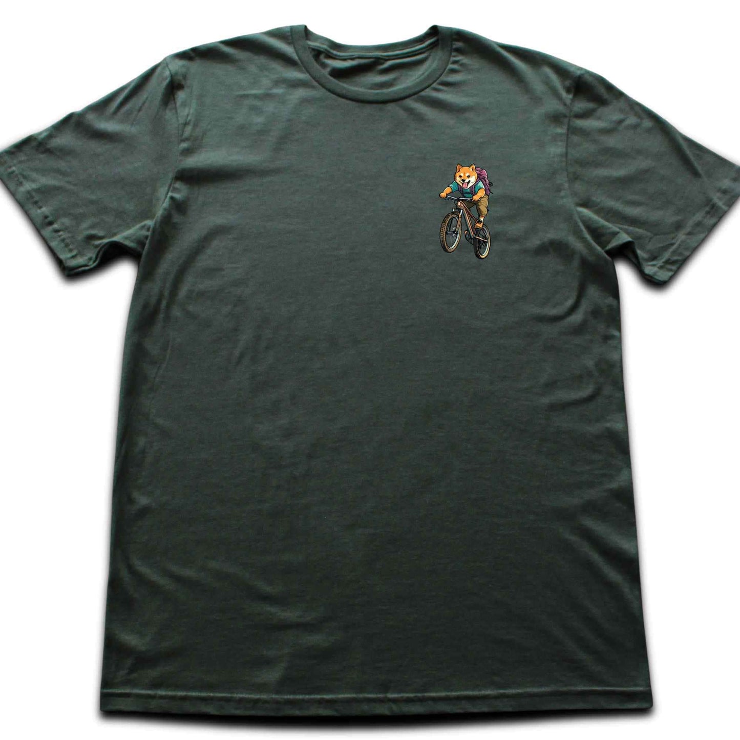 Shiba biking T-shirt