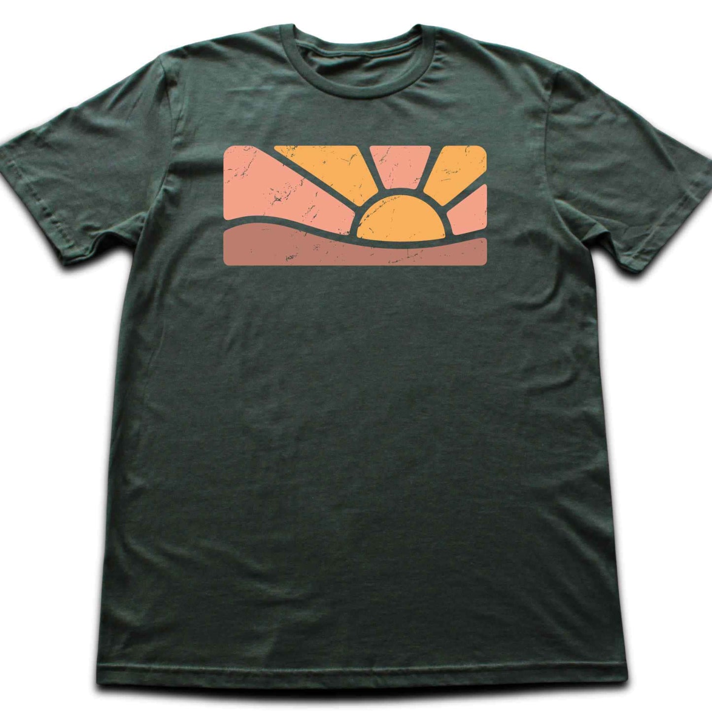 Abstract Sun Landscape T-shirt